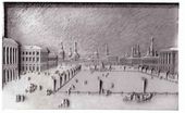 И.П.КАЗАНСКИЙ Н.М.КАЗАНСКАЯ (НЕЗЛОБИНА). Театральная площадь Москвы в середине XIX века. 2000