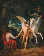 Беллерофонт отправляется в поход против Химеры. 1829
