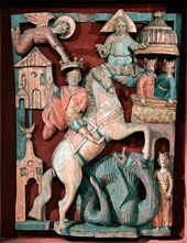 Чудо Георгия о змие. Конец XVII – начало XVIII в.