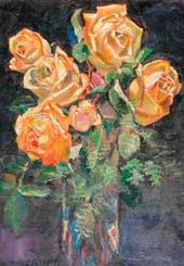 Желтые розы. 1912