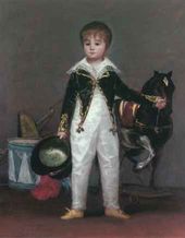 Франcиско ГОЙЯ. Хосе Коста-и-Бонелс, по прозвищу Пепито. 1813 (?)