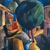 Дедушка и внук. 1926