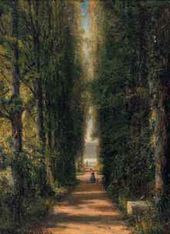 А.П. БОГОЛЮБОВ. Аллея. 1867