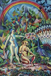 Д.Д. БУРЛЮК. Радуга. 1916