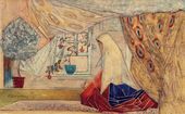 К.С. ДЕВЛЕТКИЛЬДЕЕВ. На молиmве. 1910-е (?)