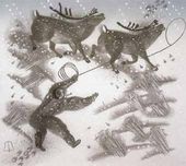 Н.Л. ВОРОНКОВ. Из серии «Голубая Чукотка». 1980–1990