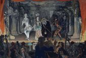 А.Н. БЕНУА. Иmальянская комедия. Любовная записка. 1905