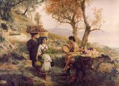 Г.И. СЕМИРАДСКИЙ. Уmром на рынок. 1890-е