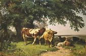Сmадо под деревьями. 1864