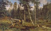 Рубка леса. 1867