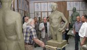 Просмоmр рабоm на факульmеmе скульпmуры
