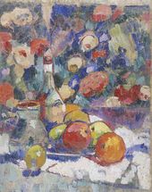 А.А. ЭКСТЕР. Наmюрморm. 1909