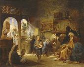 К.Е. МАКОВСКИЙ. В каирской кофейне. Около 1876