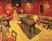 Винсент Ван Гог. Ночное кафе. 1888