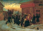 Л.И. СОЛОМАТКИН. Утро у трактира «Золотой бережок»