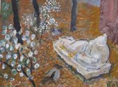 Илларион ГОЛИЦЫН. Пейзаж со скульптурой Д. Шаховского. 2003