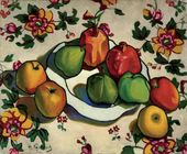 Н.Е. КУЗНЕЦОВ. Гранаты и яблоки. 1916