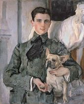 В.А. СЕРОВ. Портрет графа Ф.Ф.Сумарокова-Эльстона, впоследствии князя Юсупова. 1903