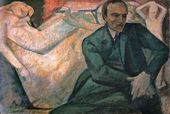 П.В. КУЗНЕЦОВ. Портрет А.Т. Матвеева. 1912