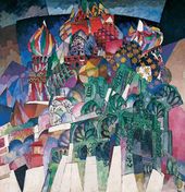 Аристарх ЛЕНТУЛОВ. Собор Василия Блаженного. 1913