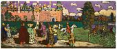 Василий КАНДИНСКИЙ. Сцена из русской жизни. Около 1903–1904