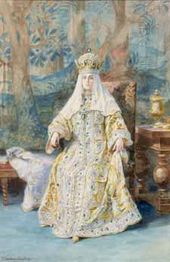 Елена САМОКИШ-СУДКОВСКАЯ. Портрет императрицы Александры Федоровны. 1903