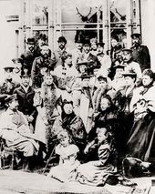 Знатные европейские семьи на свадьбе Кобургов. 1894