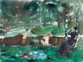 К.А. СОМОВ. Купальщицы. 1904