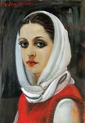 Портрет Вари. 1985