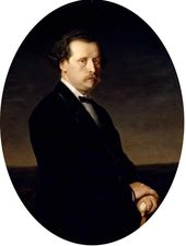 В.Г. ПЕРОВ. Портрет пианиста и дирижера Н.Г. Рубинштейна. 1870