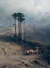 Ф.А. ВАСИЛЬЕВ. В Крымских горах. 1873