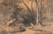 И.И. ШИШКИН. Лесная глушь. 1870