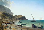 Большая гавань на острове Капри. 1827–1828