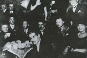 В парижской мастерской Адольфа Федера. Фото. 1922