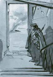 В.Е. ЦИГАЛЬ. Новороссийск. Уличные бои. 1943