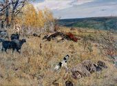 А.А. ПЛАСТОВ. Фашист пролетел. 1942