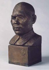 В.И. МУХИНА. Портрет полковника Б.А. Юсупова. 1942
