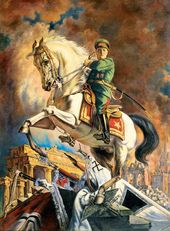 В.Н. ЯКОВЛЕВ. Портрет Г.К. Жукова. 1946