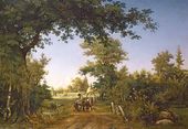 Вид в окрестностях Петербурга. 1856