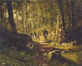 Прогулка в лесу. 1869