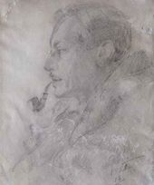 А.А. РЫЛОВ. Портрет М.И. Курилко. 1921