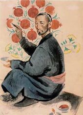 А.В. НИКОЛАЕВ (Усто МУМИН). Портрет Усто Шохайдарова. 1935
