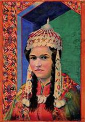 Б.Ю. НУРАЛИ. Портрет русской девушки. 1928