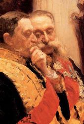 И.Е. РЕПИН. Торжественное заседание Государственного Совета 7 мая 1901 года в день столетнего юбилея со дня его учреждения. 1901–1903