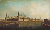 М.Н. ВОРОБЬЕВ. Вид Московского Кремля (со стороны Каменного моста). 1819
