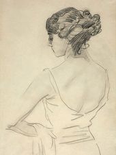B.A. CEPOB. Портрет Т.П. Карсавиной. 1909