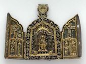 Икона-складень наперсная. 1411–1412 годы