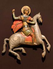 Чудо Святого Георгия о Змие. Вторая половина XVI века