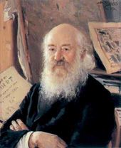 В.Е. МАКОВСКИЙ. Портрет Д.А. Ровинского. 1894