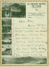 Письмо Алис Гарретт Леону Баксту. (Лето 1924)